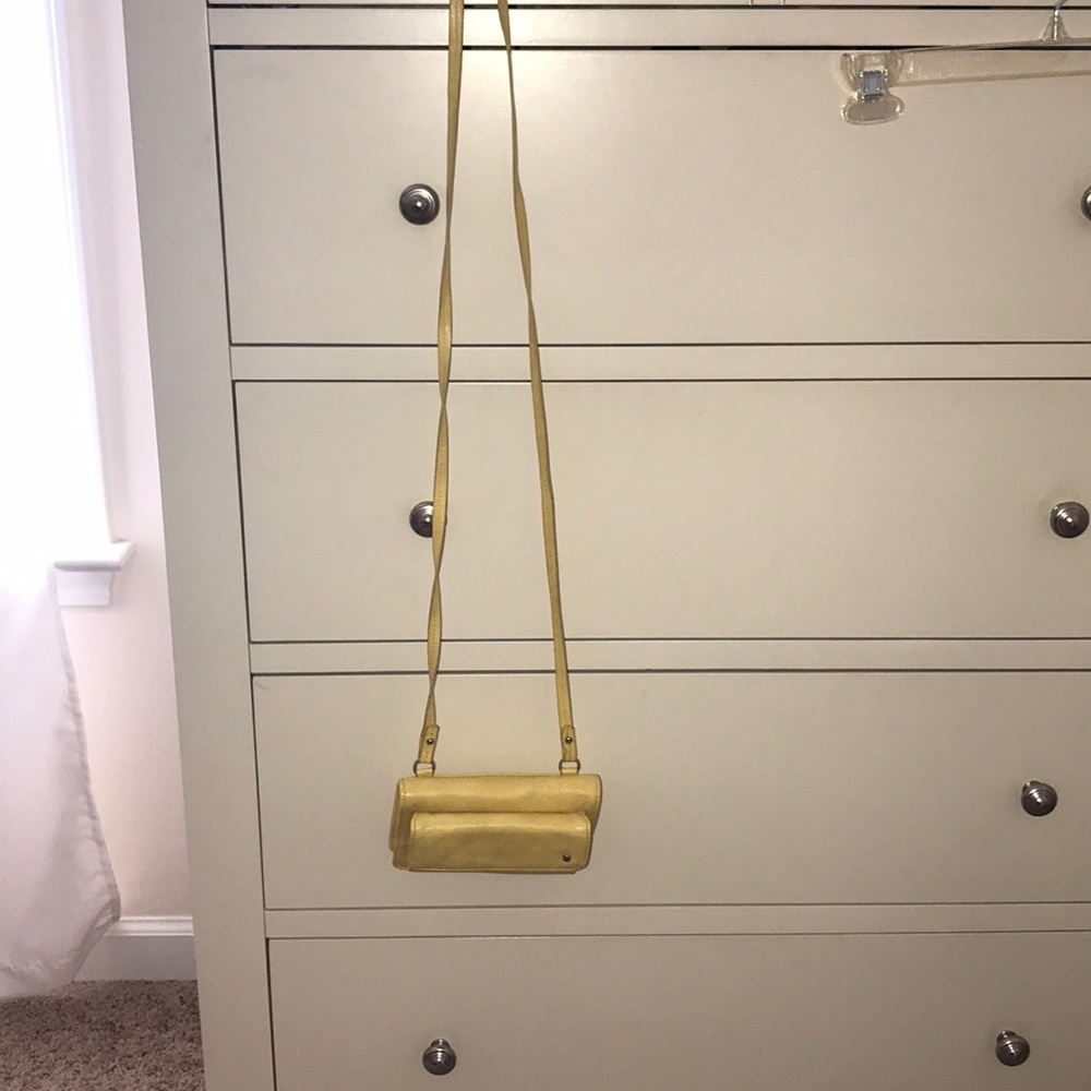 Yellow wallet purse